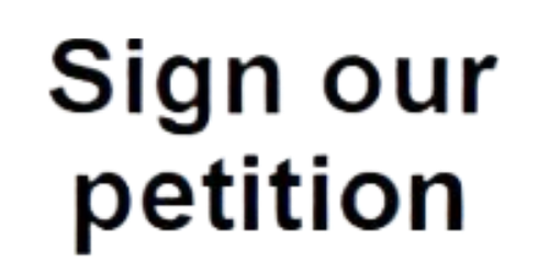 Sign our petition